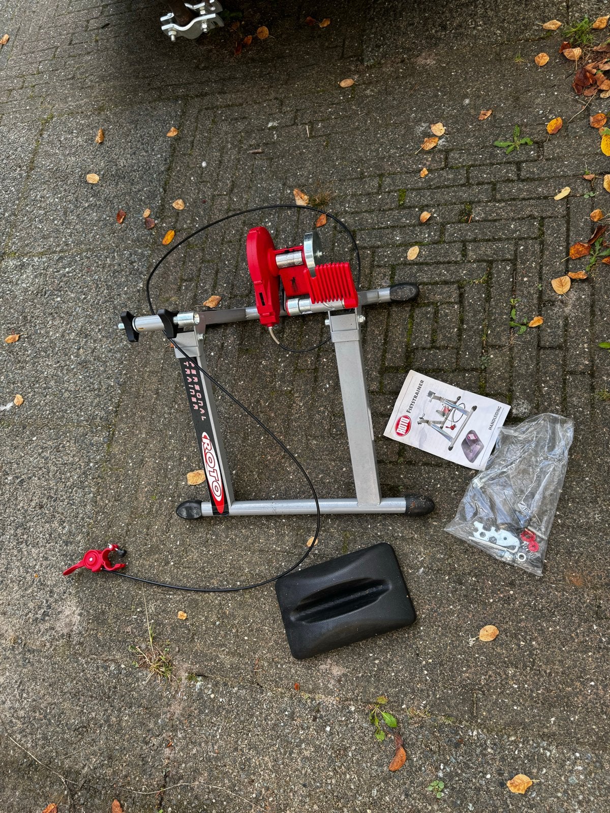 Roto Fietstrainer - hometrainer, Gebruikt, Ophalen of Verzenden, Metaal, Benen