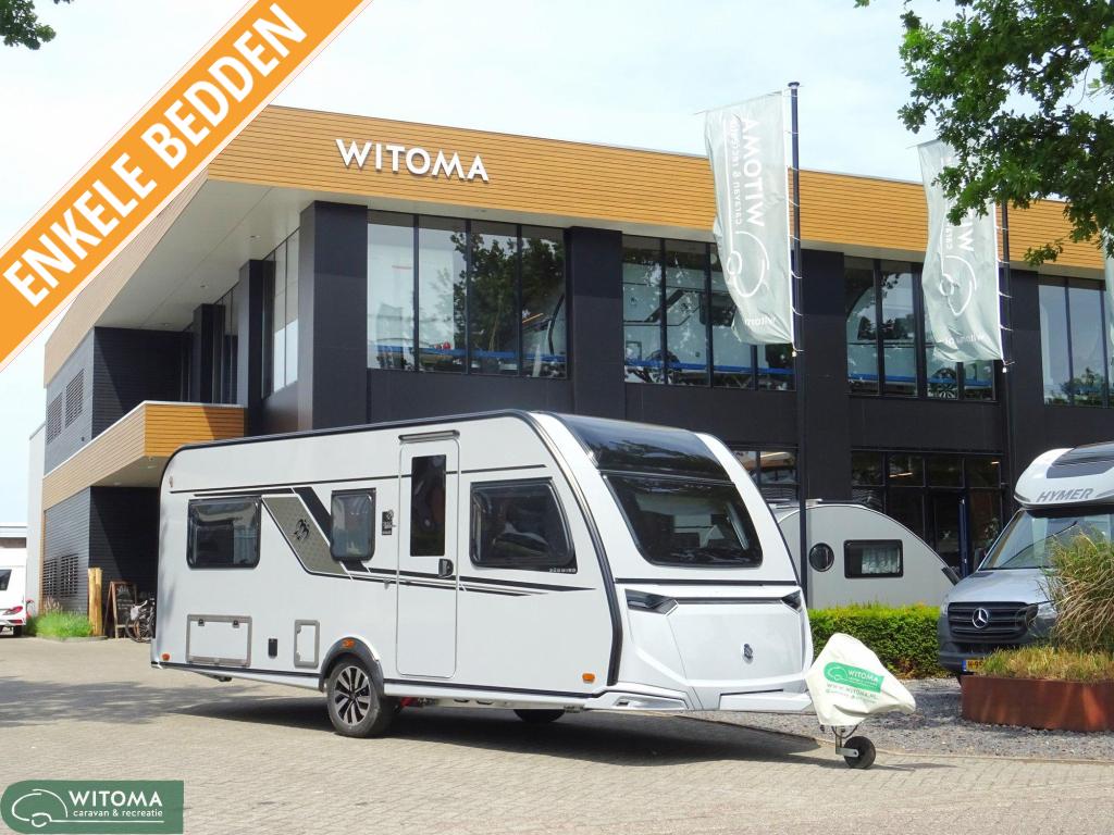 Knaus Sudwind Black Selection 540 UE Witoma 50 jaar aanbiedi, Caravans en Kamperen, Rondzit, Bedrijf, Schokbreker, 6 tot 7 meter