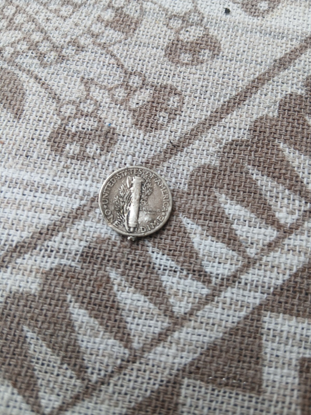 Mooie Amerikaanse munt uit 1944 - Mercury Dime, Ophalen, Losse munt