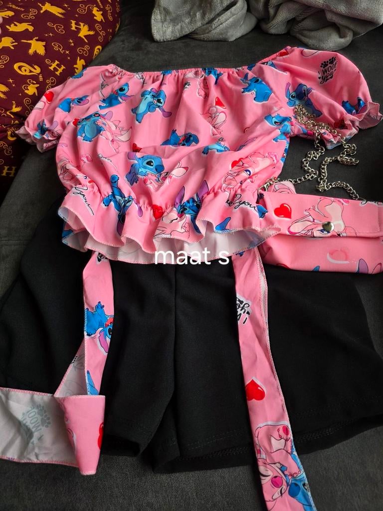 Stitch setje, Ophalen of Verzenden, Zo goed als nieuw, Maat 34 (XS) of kleiner