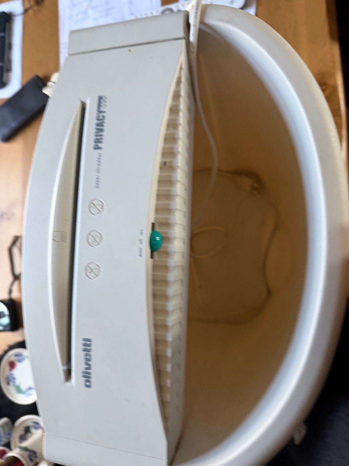 Prima Olivetti Privacy papierversnipperaar, Ophalen of Verzenden, Gebruikt
