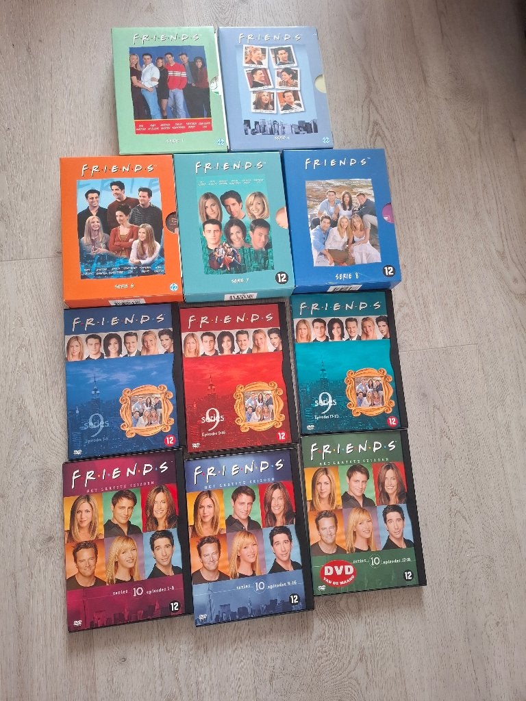 Diverse friends dvd's, Ophalen of Verzenden, Zo goed als nieuw, Komedie, Vanaf 12 jaar