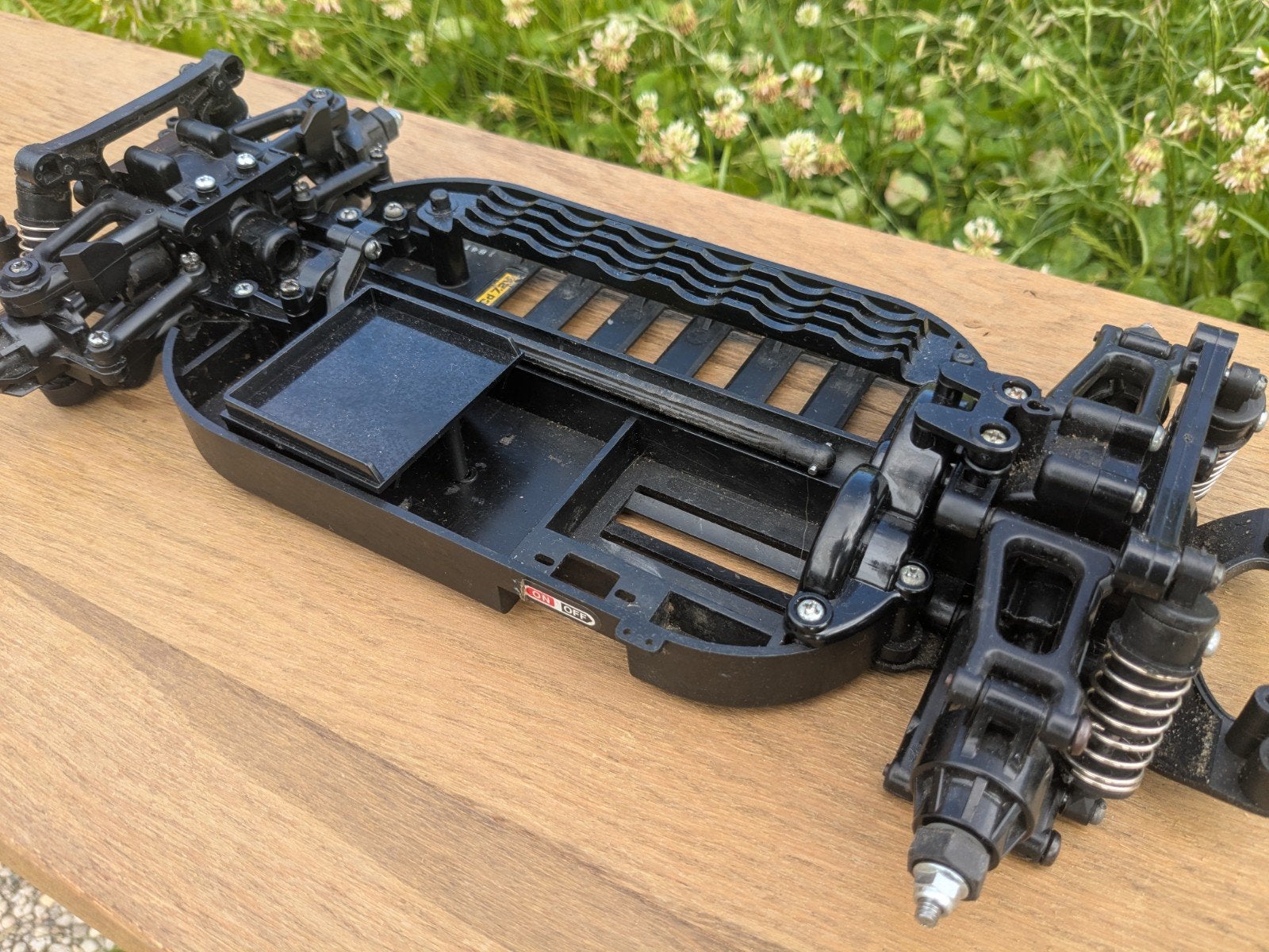 Tamiya TT-01 chassis., Hobby en Vrije tijd, Elektro, Ophalen of Verzenden, Zo goed als nieuw, Schaal 1:10