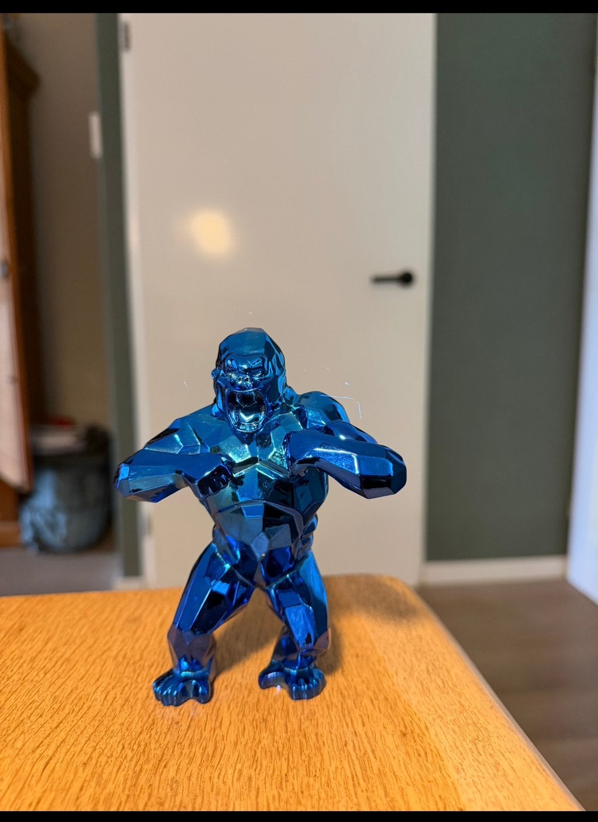 Richard Orlinski Blue Kong Spirit Origineel, Ophalen of Verzenden, Zo goed als nieuw