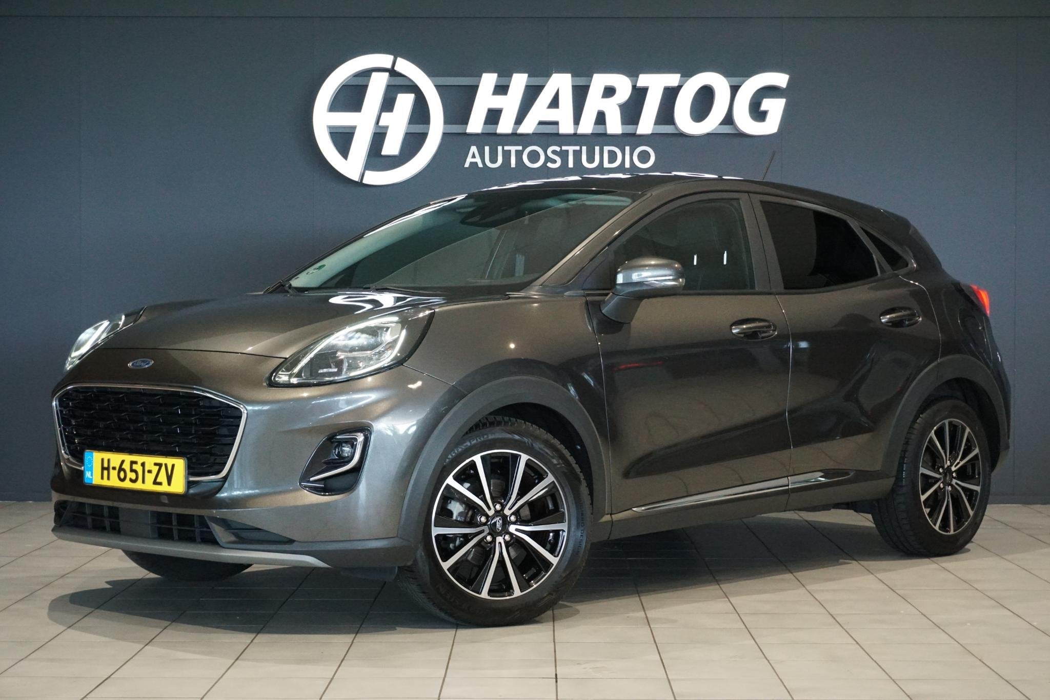Ford Puma 1.0 EcoBoost Hybrid Titanium *dealer onderhouden*, Voorwielaandrijving, Euro 6, Origineel Nederlands, 3 cilinders