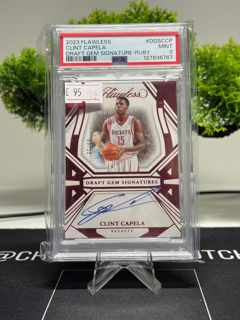 Panini NBA Flawless /15 on card auto Capella PSA 9 kaart, Hobby en Vrije tijd, Ophalen of Verzenden, Zo goed als nieuw, Plaatje