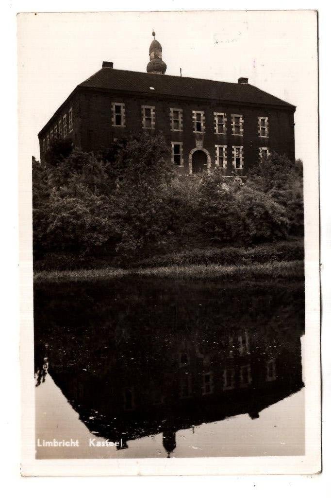 Limbricht Kasteel, Verzenden, 1940 tot 1960, Gelopen, Limburg