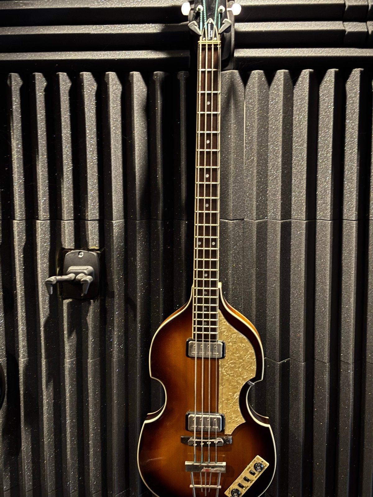 Zo goed als nieuwe Höfner short scale hollow body bas, Muziek en Instrumenten, Ophalen, Zo goed als nieuw, Semi-akoestisch
