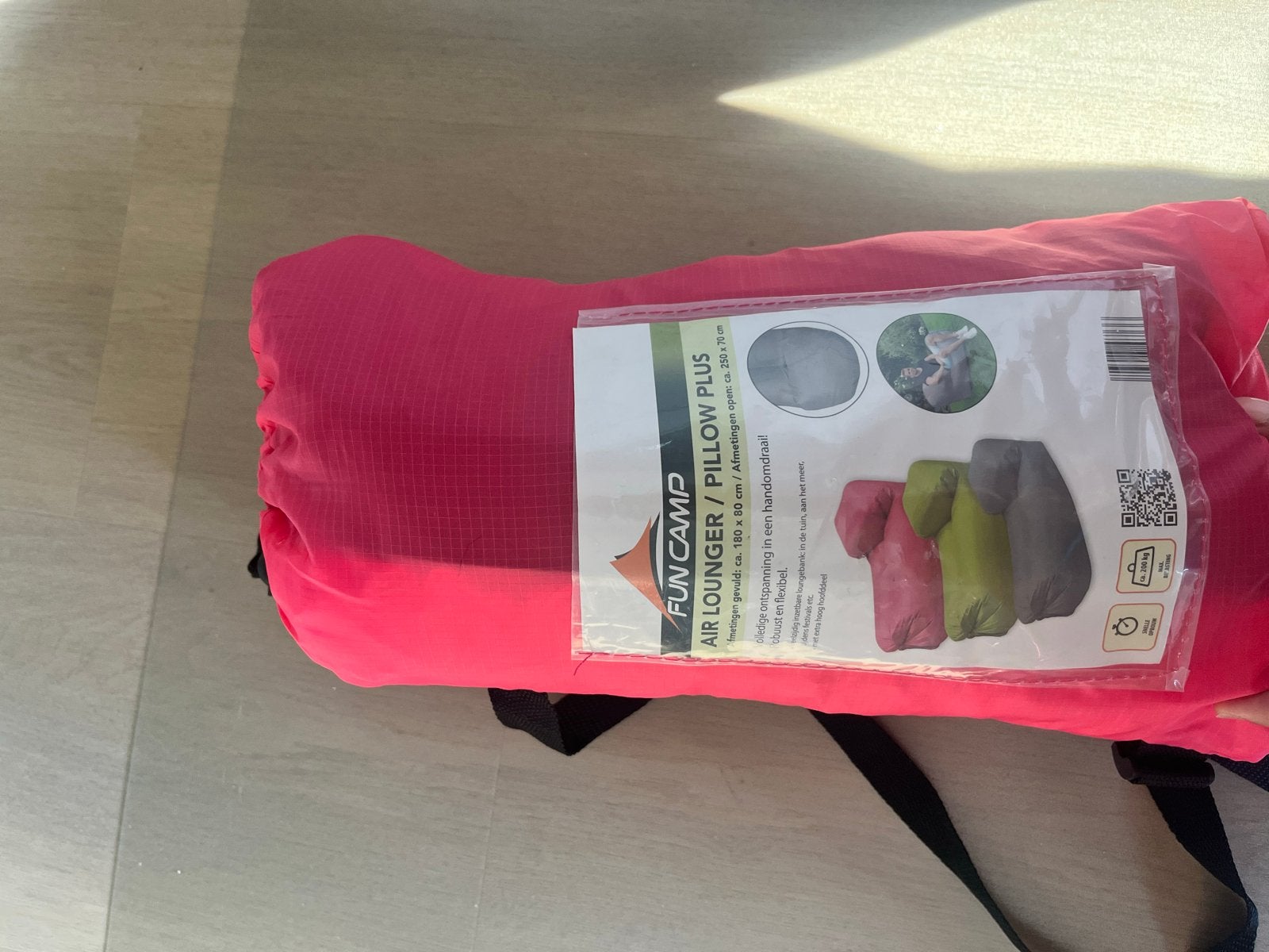 Fun Camp Air Lounger / Pillow Plus - Roze, Ophalen of Verzenden, Nieuw