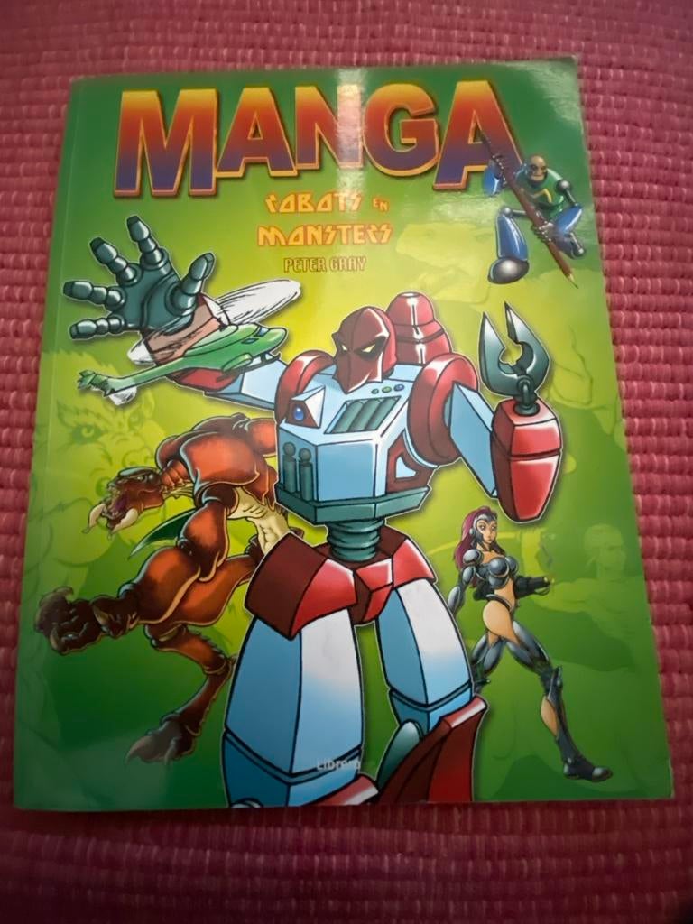 Manga: Robots en Monsters - Leer Tekenen, Eén stripboek, Ophalen of Verzenden, Zo goed als nieuw