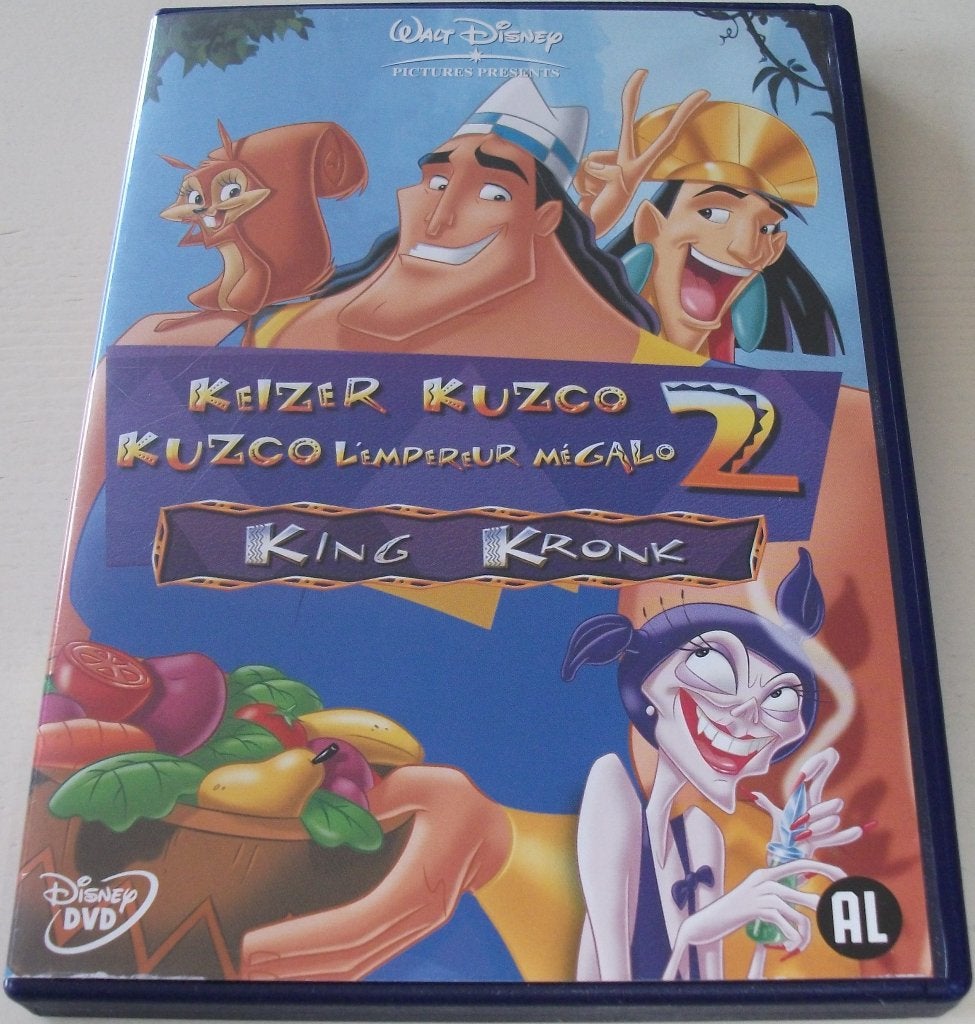 Dvd *** KEIZER KUZCO 2 *** Walt Disney, Avontuur, Alle leeftijden, Nederlands, Ophalen of Verzenden