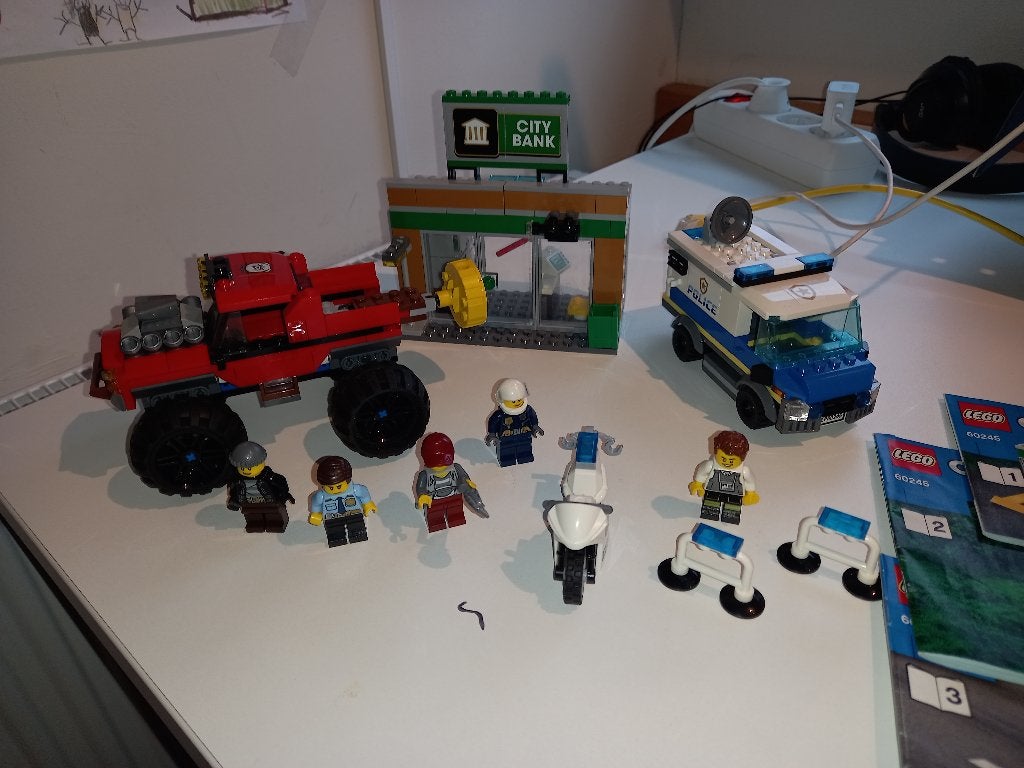 Lego City 60245 Politie monstertruck overval, City, Lego, Ophalen of Verzenden, Zo goed als nieuw