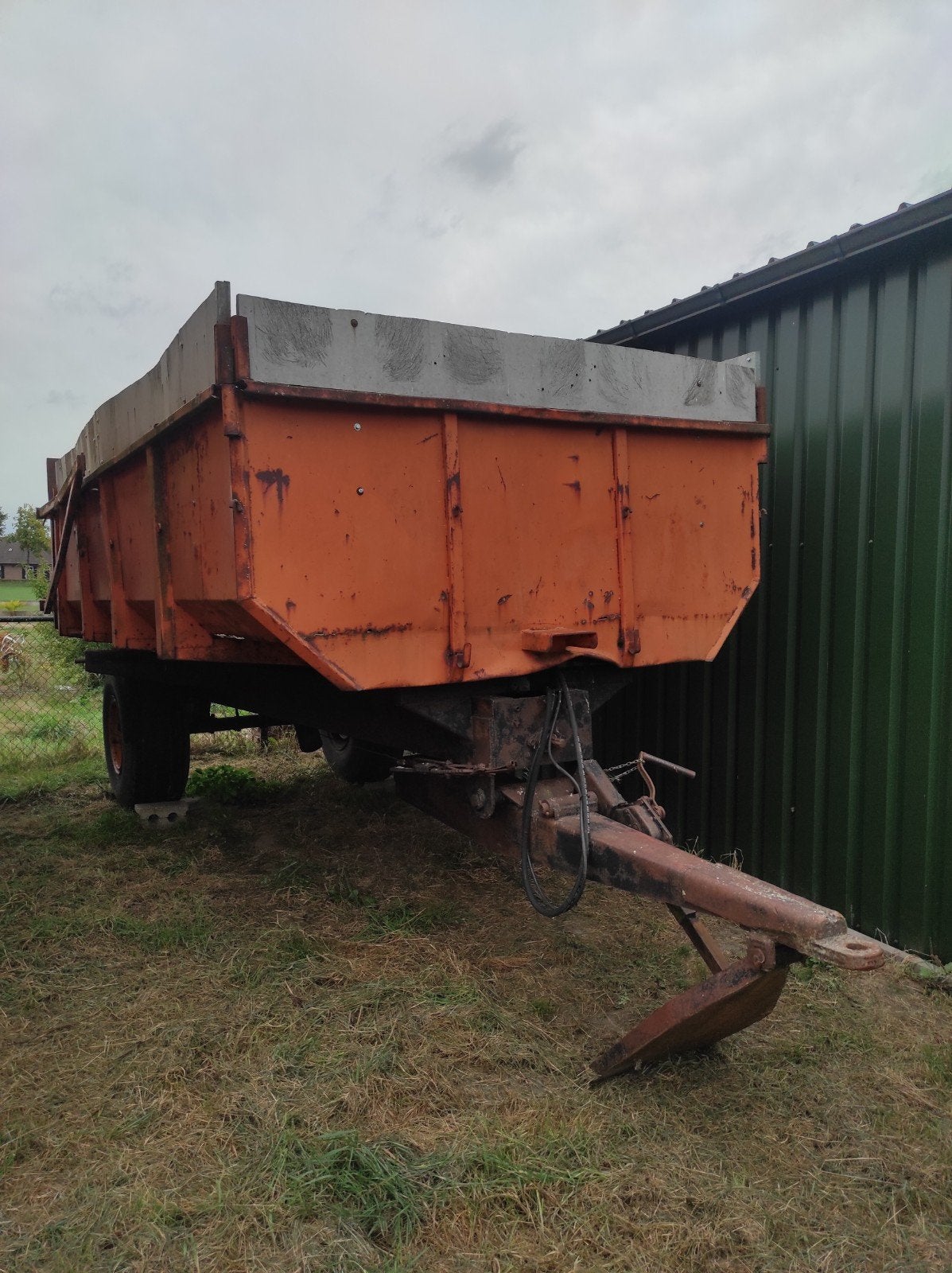 Cavero 8 tons kipper, Ophalen, Transport