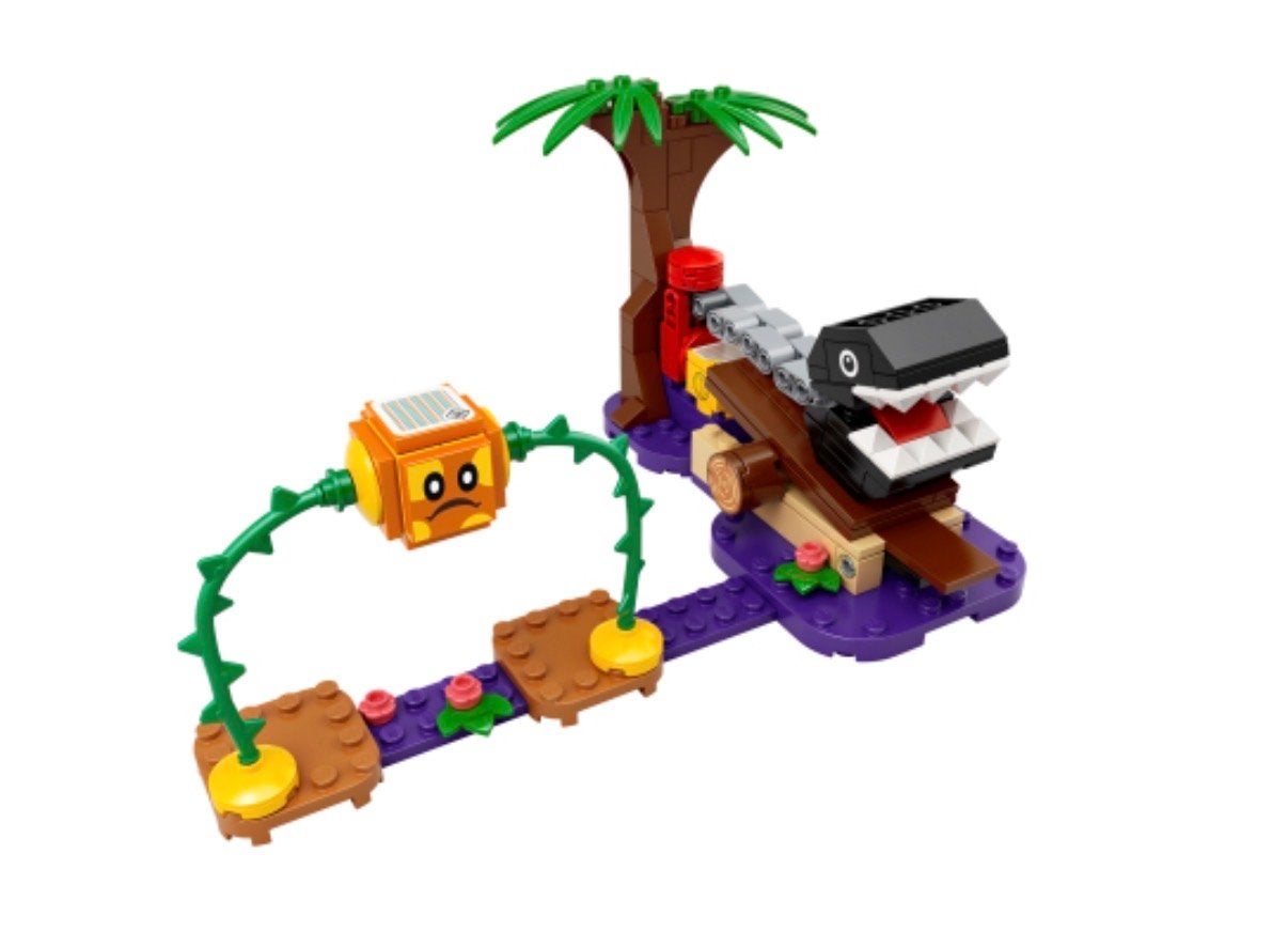 Lego Mario Chain Chomp Jungle Gevecht Uitbreidingsset, Ophalen of Verzenden, Zo goed als nieuw
