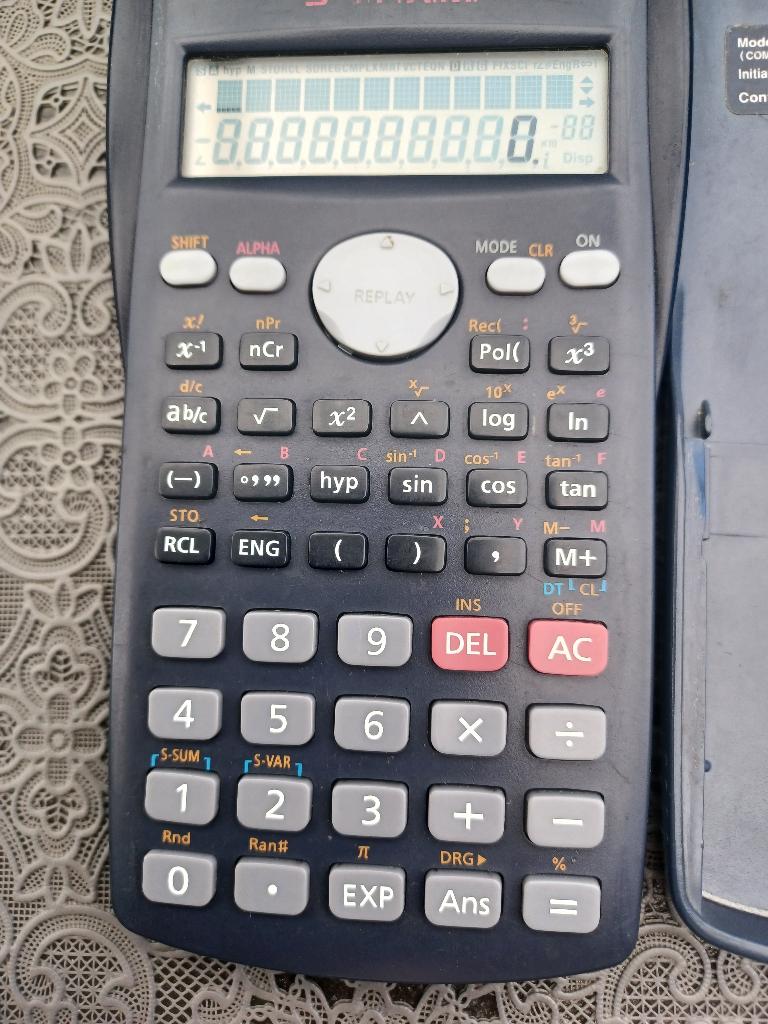 Casio FX-82MS Rekenmachine, Ophalen, Gebruikt