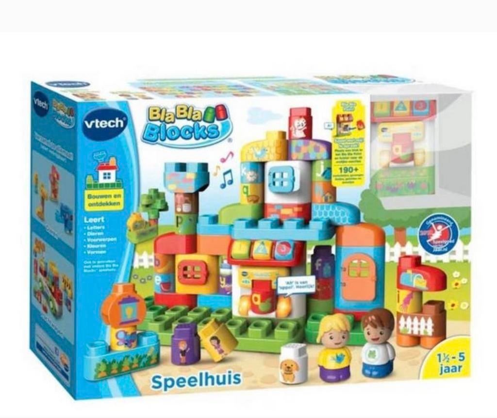 VTech Bla Bla Blocks speelhuis, Ophalen, Zo goed als nieuw