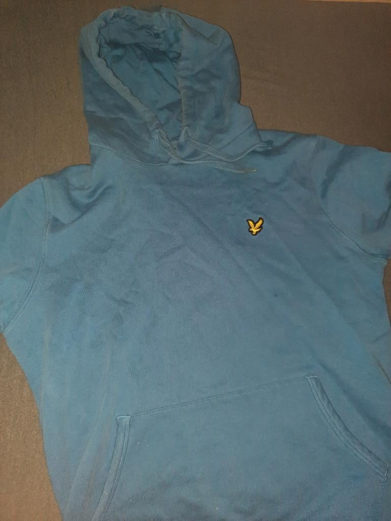 Lyle & Scott hoodie - Blauw, Kleding | Heren, Overige Herenkleding, Ophalen of Verzenden, Gedragen, Lyle & Scott