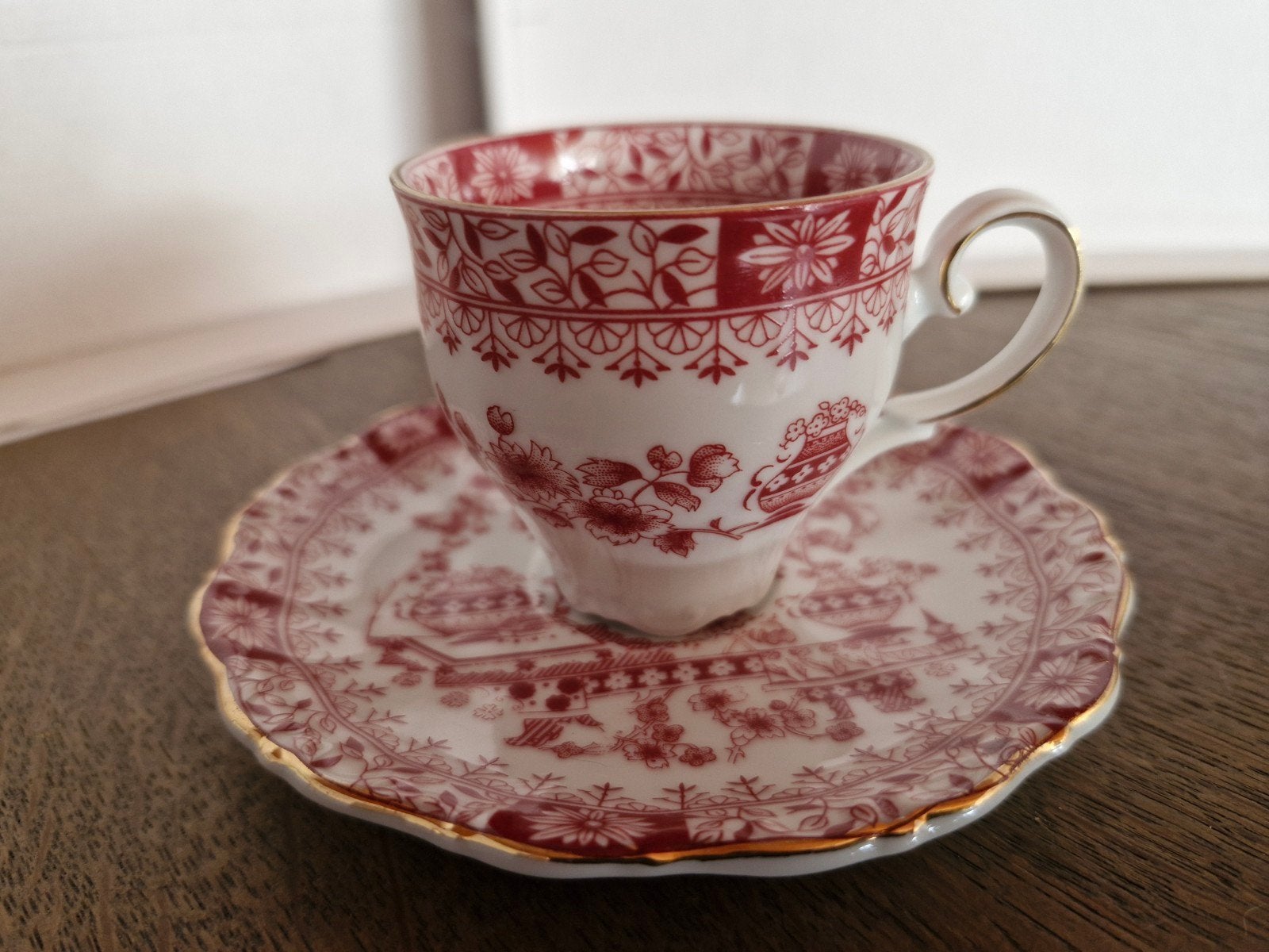 Vintage Seltmann Weiden Bavaria kop en schotel, Ophalen of Verzenden