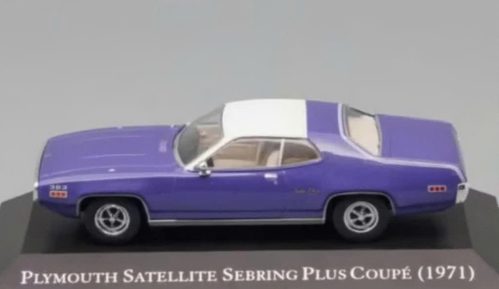 Plymouth Satellite Sebring Coupe 1/43 IXO American cars # 67