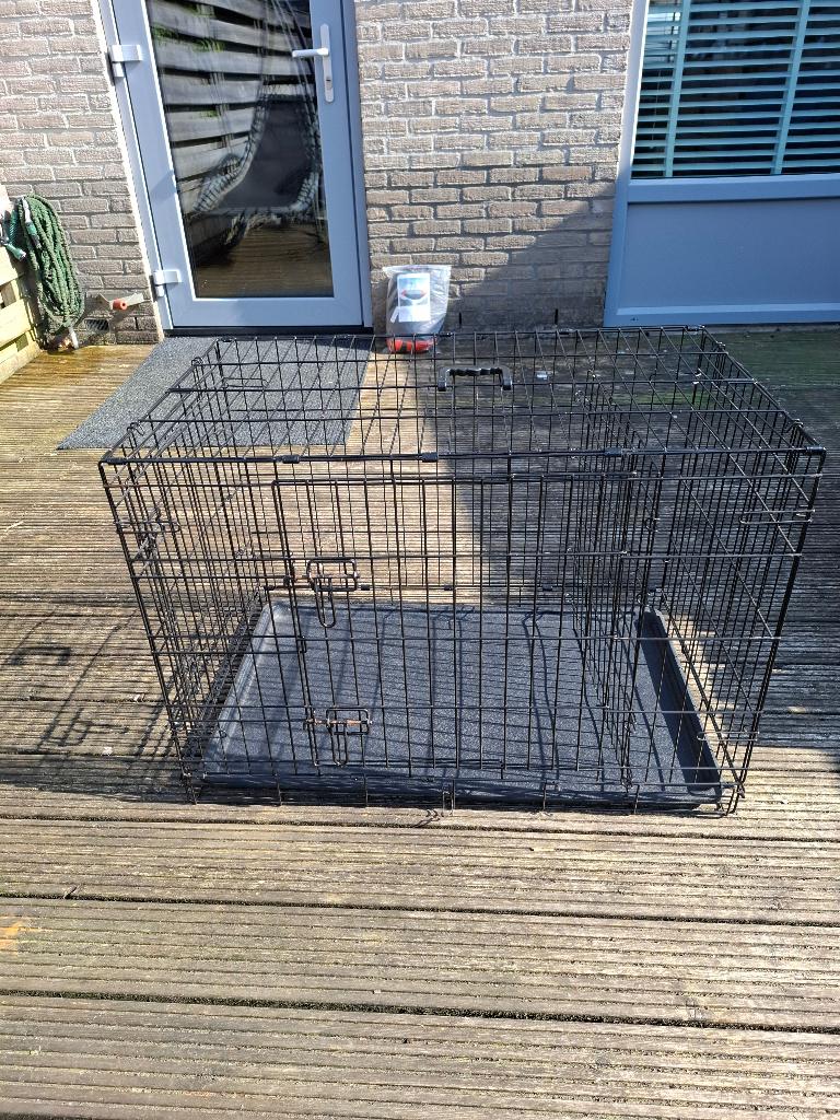 Hondenbench, Dieren en Toebehoren, Ophalen, Zo goed als nieuw