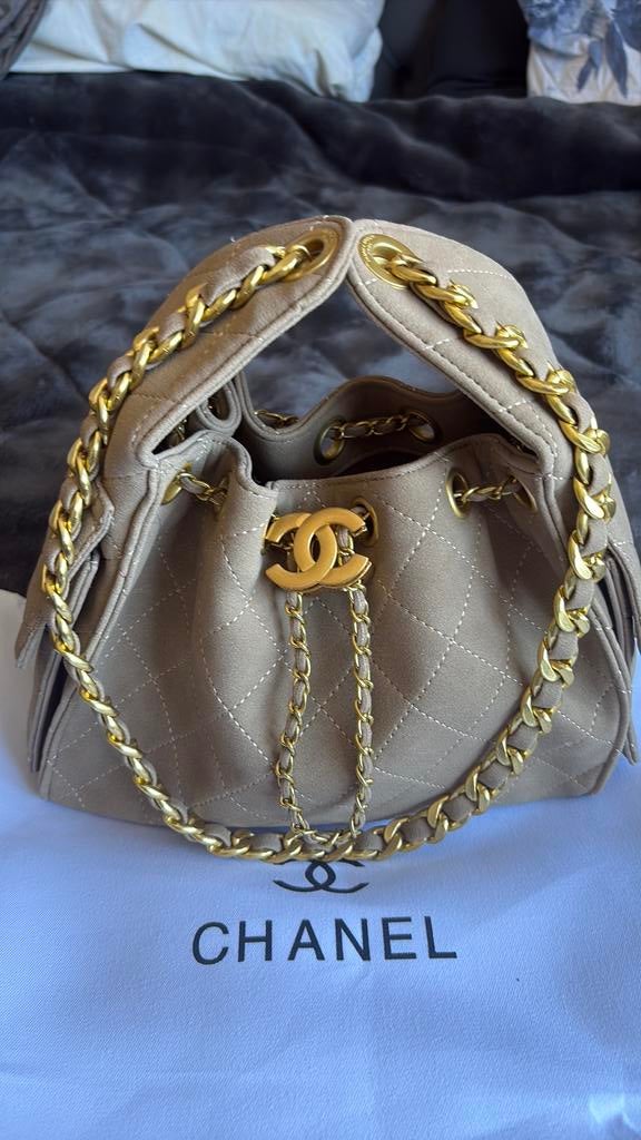 Dames tas beige / taupe, Ophalen of Verzenden, Nieuw, Beige, Schoudertasje