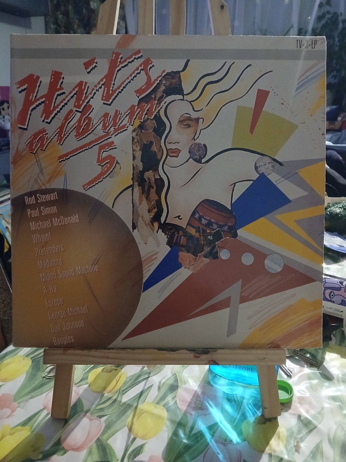 Hits Album 5 - Diverse artiesten (Dubbel-LP), Cd's en Dvd's, Gebruikt, Complilatie, Ophalen of Verzenden, 12 inch