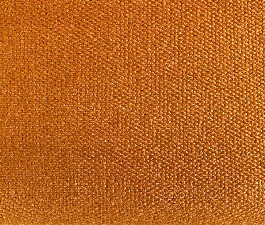 De Ploeg Napoli; oranje; VINTAGE meubelstof; restant, Wol, 120 cm of meer, Nieuw, Oranje