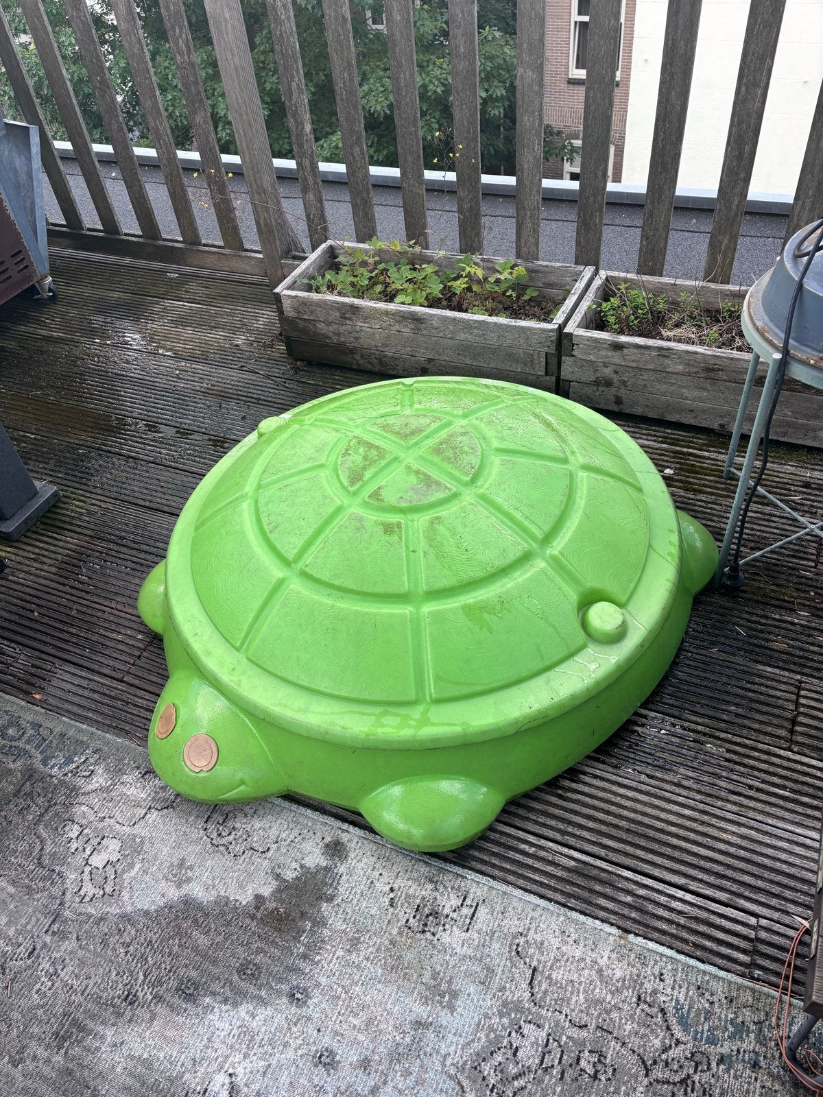 Little Tike Schildpad Zandbak - Ophalen in Amsterdam, Kinderen en Baby's, Speelgoed | Buiten | Zandbakken, Ophalen, Gebruikt