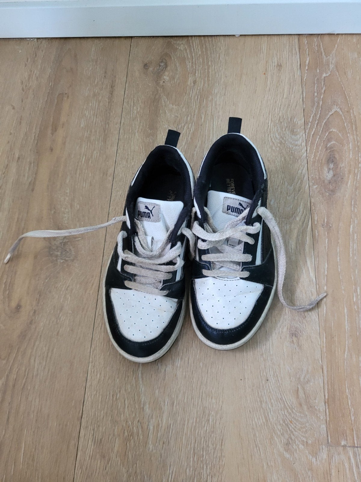 Puma sneakers zwart/wit, maat 31, Ophalen, Gebruikt, Jongen of Meisje, Puma