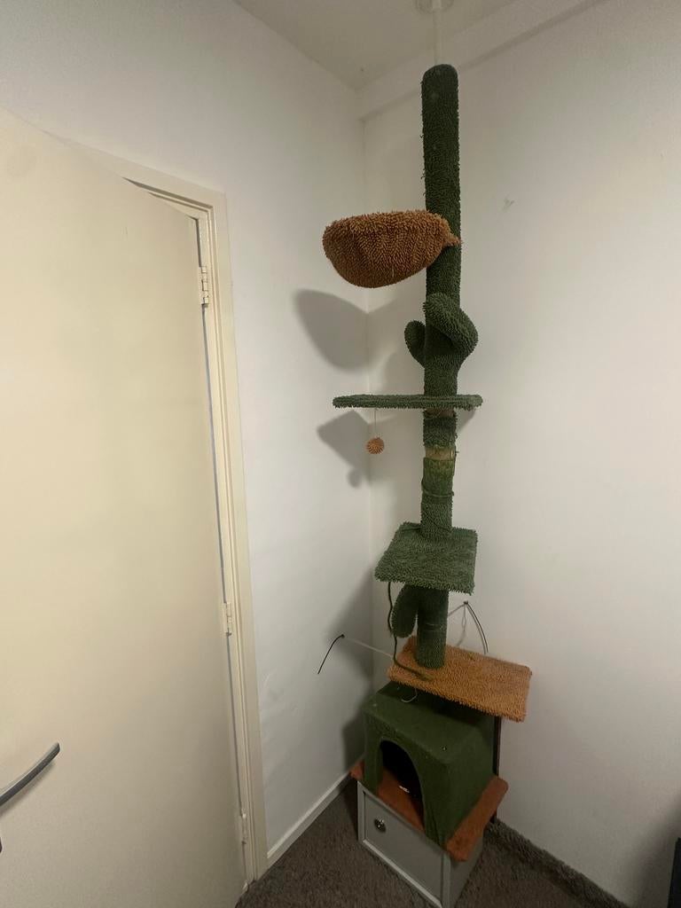 Cactus krabpaal voor kat – groot model, Dieren en Toebehoren, Katten-accessoires, Ophalen of Verzenden, Gebruikt