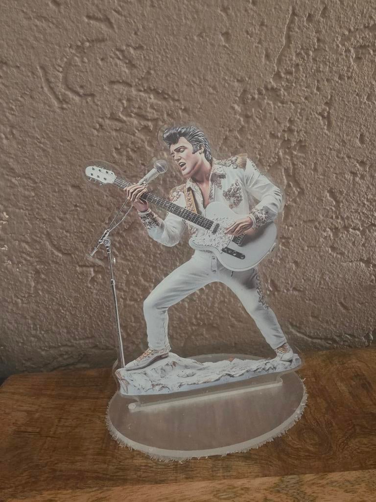 Elvis Presley Figuur - Rock 'n' Roll Legende, Verzamelen, Ophalen of Verzenden, Zo goed als nieuw, Pop, Beeldje of Miniatuur