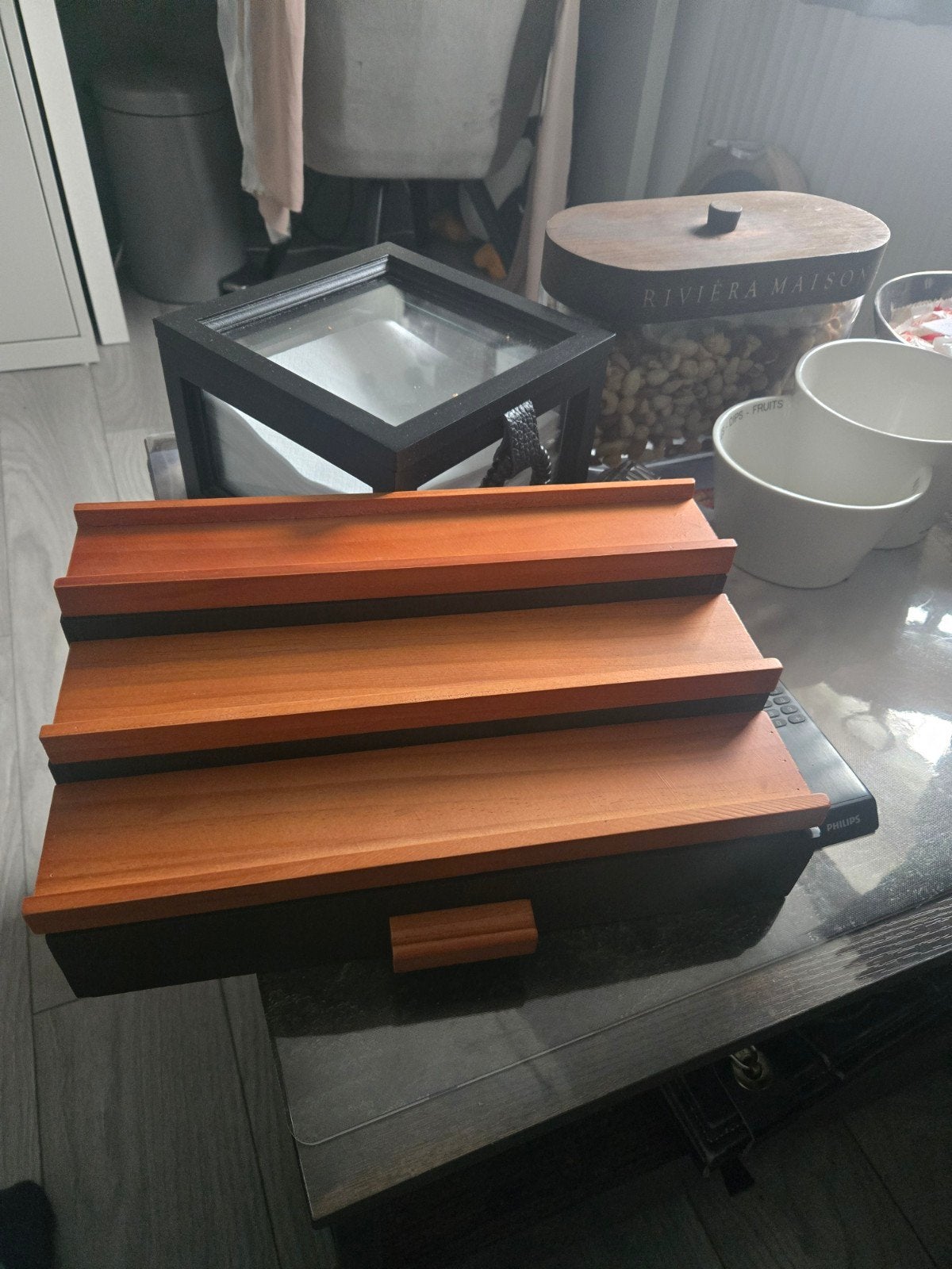 Opberg ma_cup, Ophalen of Verzenden, Zo goed als nieuw, Zwart, Handen en Nagels