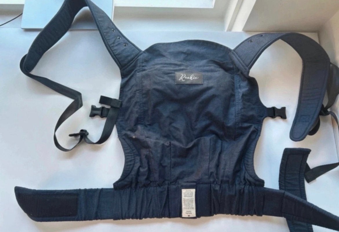 Rookie Premium draagzak - Dark Blue, Kinderen en Baby's, Babydragers en Draagdoeken, Overige merken, Ophalen of Verzenden, Zo goed als nieuw