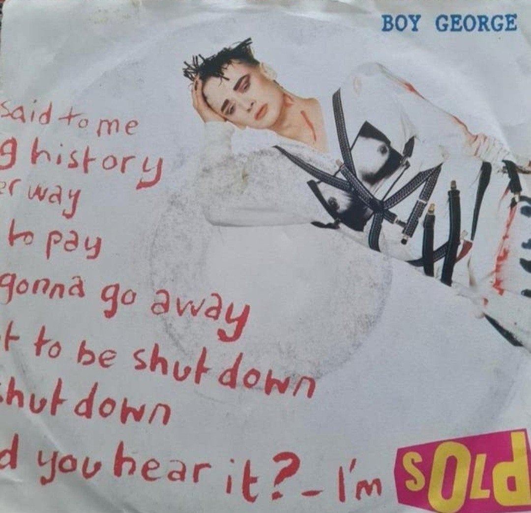 BOY GEORGE  - SOLD, Ophalen of Verzenden, Gebruikt, Pop