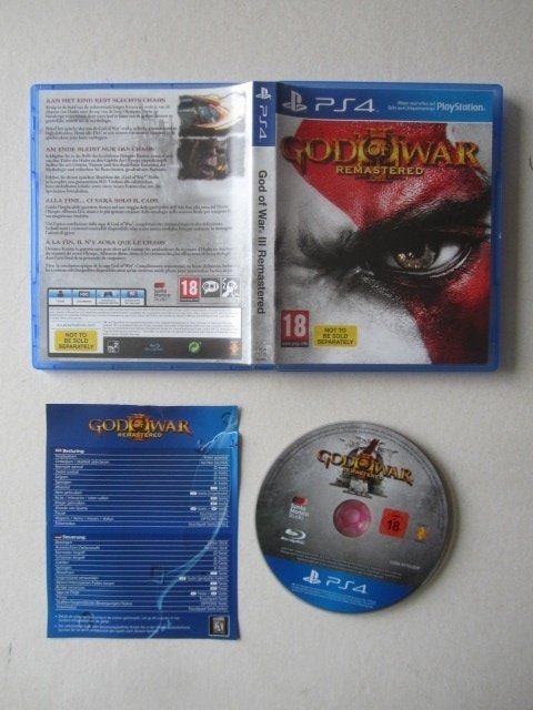 God of War 3 Playstation 4 PS4, Avontuur en Actie, Vanaf 18 jaar, 1 speler, Nieuw