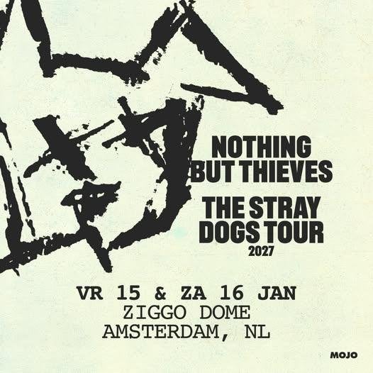 Nothing But Thieves staanplaatsen Ziggo Dome zaterdag 16-01, Twee personen, Januari, Rock of Poprock