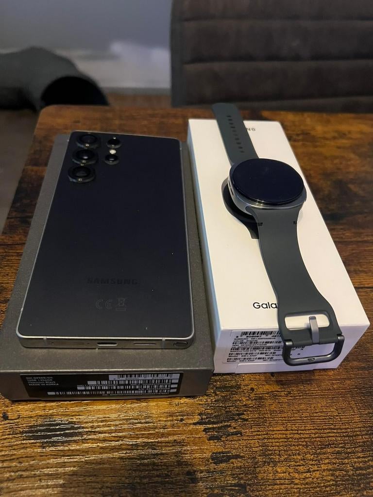 Samsung Galaxy S25 Ultra & Galaxy Watch 8, Telecommunicatie, Mobiele telefoons | Samsung, Zo goed als nieuw, Overige modellen