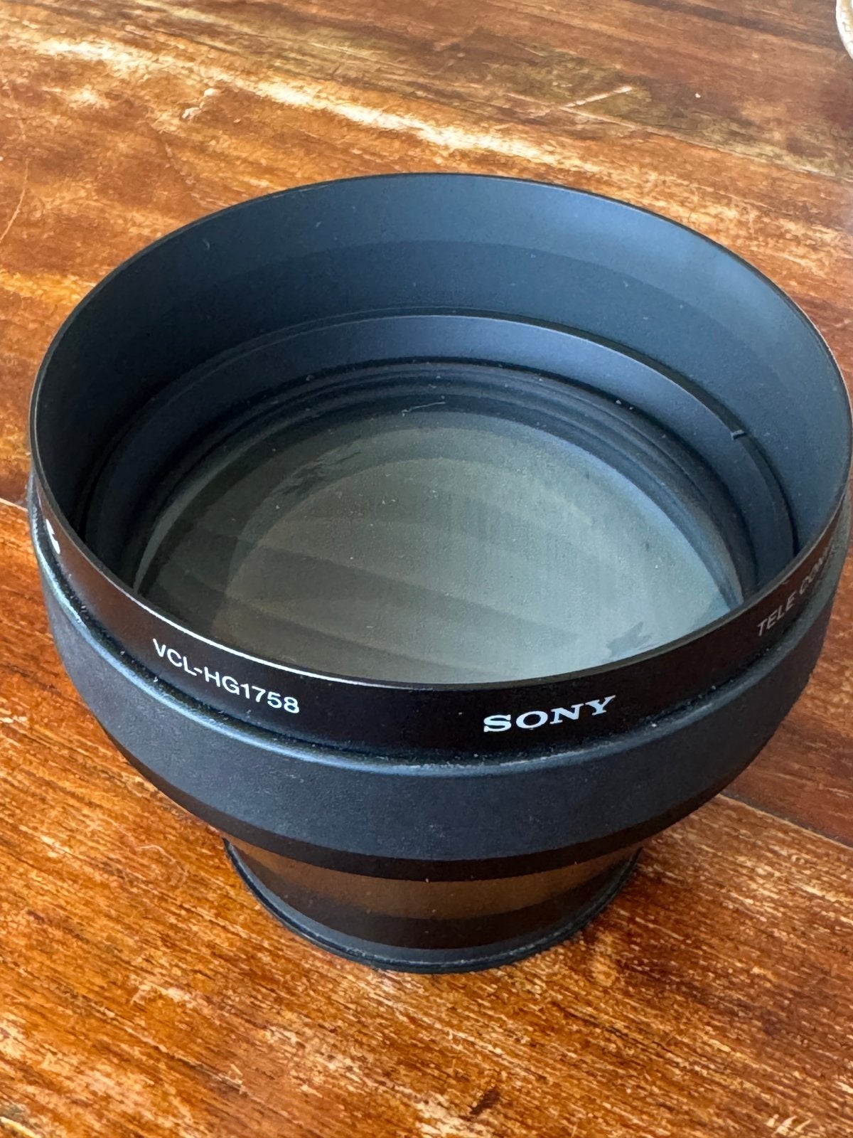 Sony VCL-HG1758, Ophalen of Verzenden, Zo goed als nieuw, 60 tot 70 mm, Overige typen