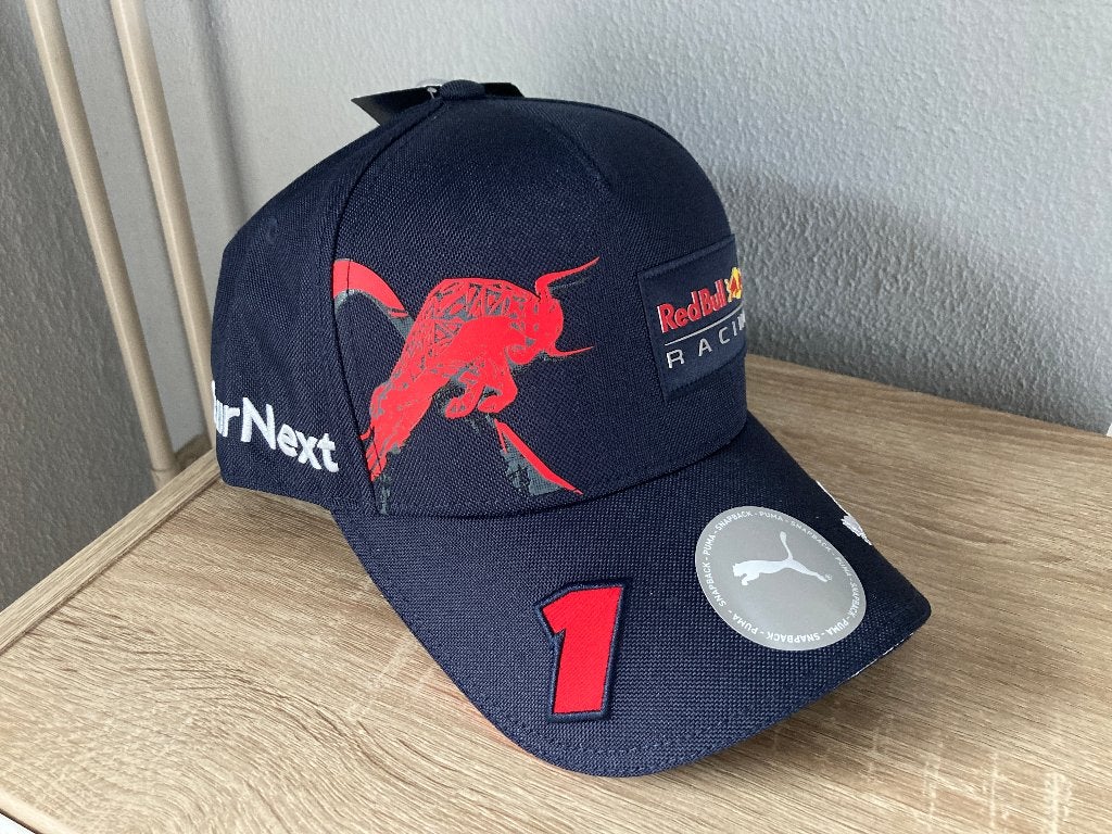 Max Verstappen 2022 Seizoens cap Red Bull Racing RB18 pet, Ophalen of Verzenden, Nieuw, Formule 1