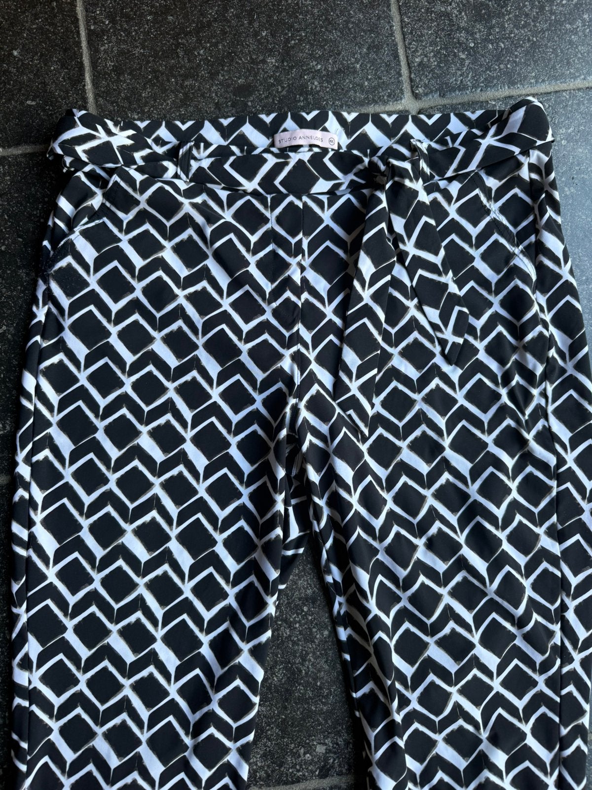 Studio Anneloes korte broek tot op de knie XXL, Kleding | Dames, Broeken en Pantalons, Blauw, Maat 46/48 (XL) of groter, Ophalen of Verzenden