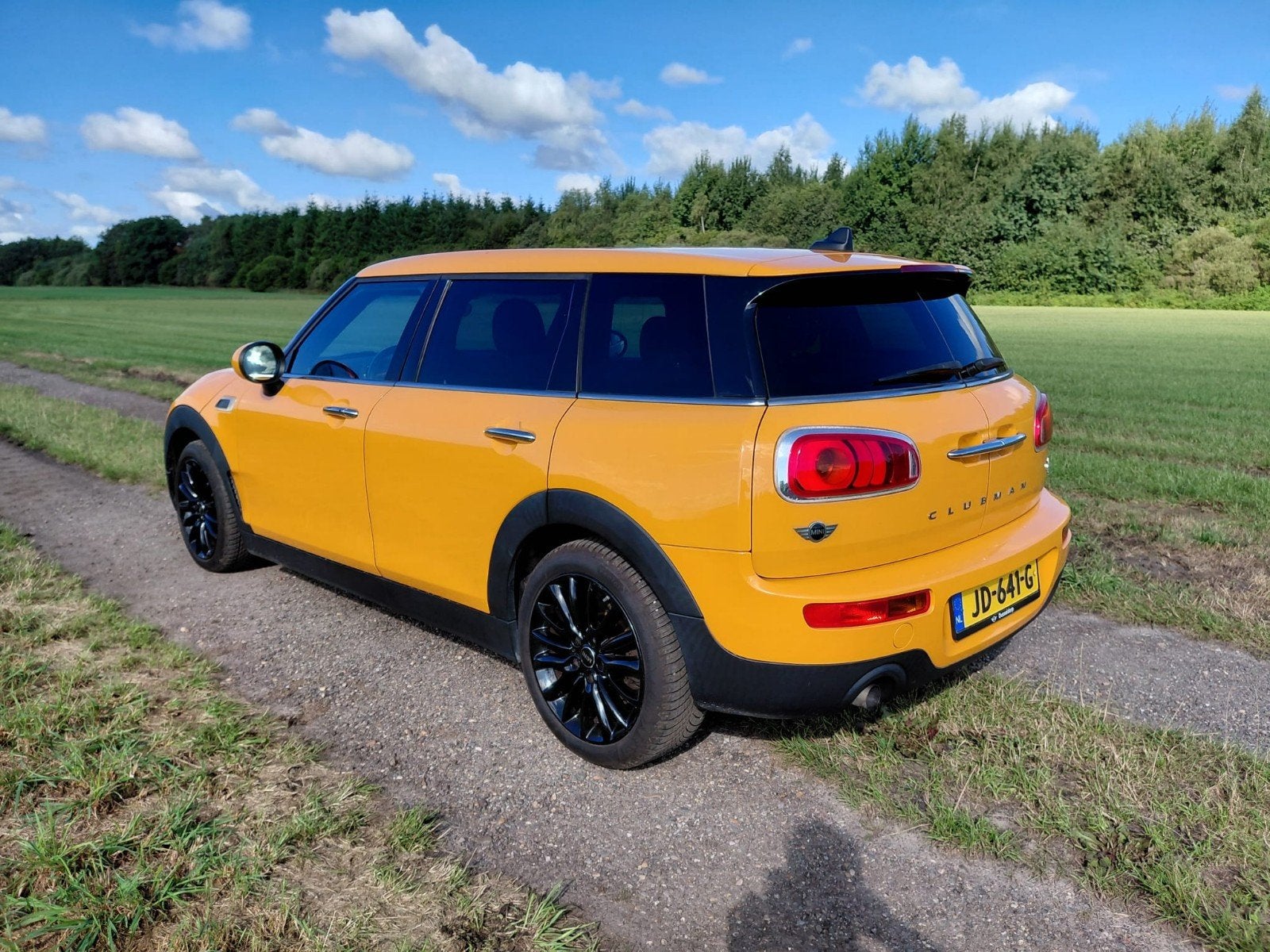 Super Gave Mini Clubman Volcano Orange autm, xenon,zwart lee, Overige kleuren, 700 kg, Leder en Stof, Origineel Nederlands