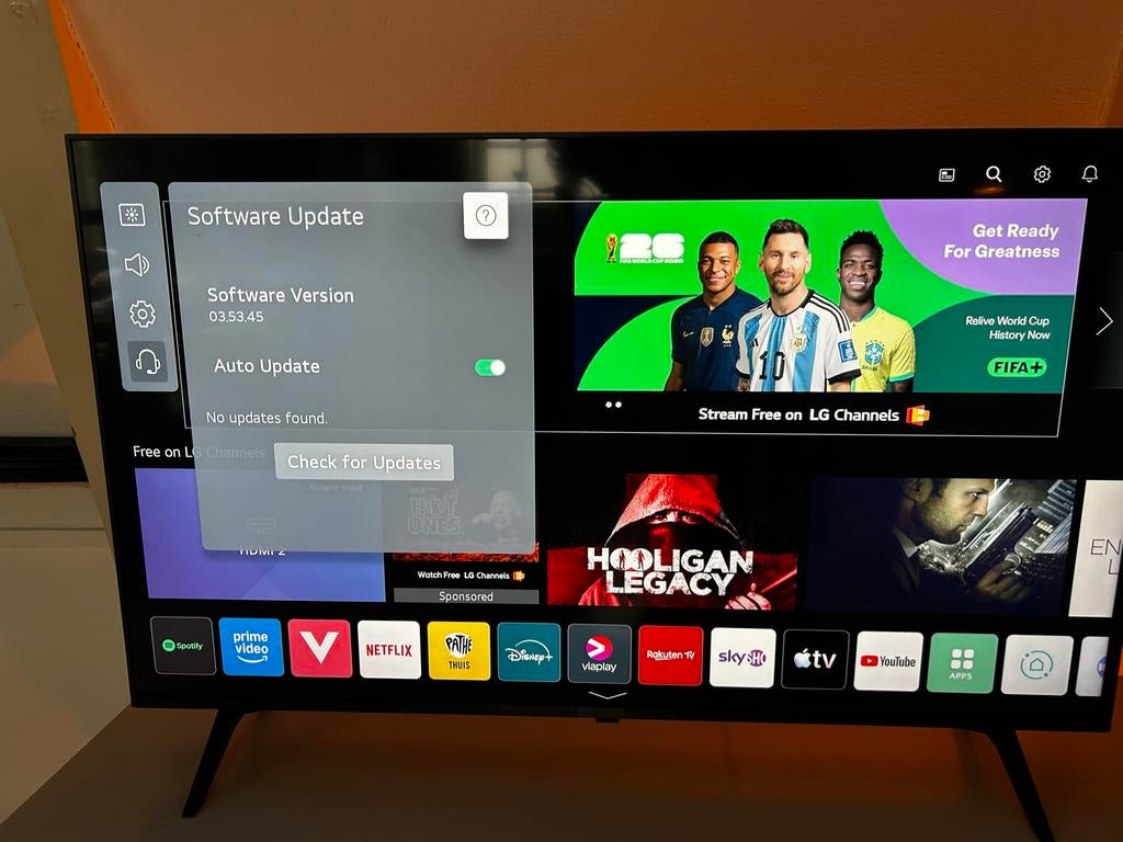LG 43UP77006LB 4K Smart TV, Audio, Tv en Foto, Televisies, Ophalen, 50 Hz, 100 cm of meer, 4k (UHD)