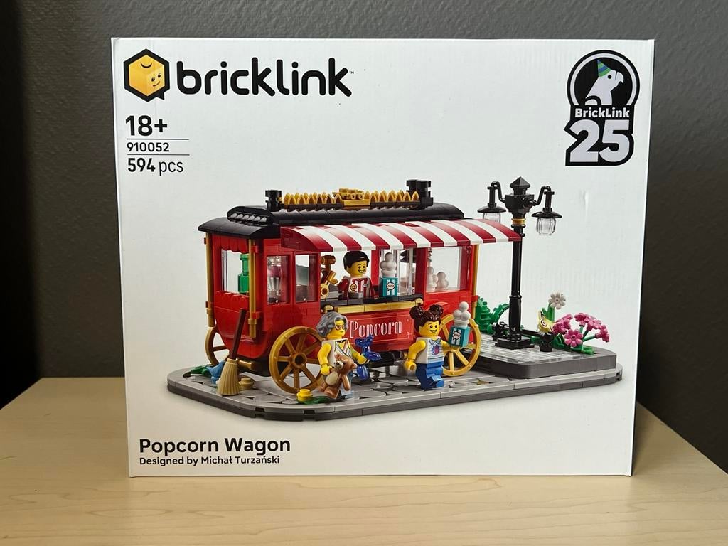 Lego bricklink popcorn wagon 910052, Lego, Nieuw, Ophalen of Verzenden, Complete set