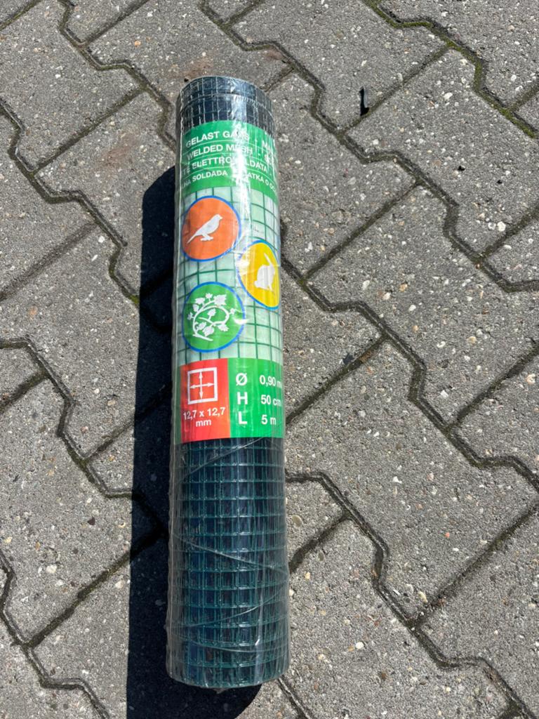 Vogelgaas/Konijnengaas/Tuingaas, hoogte 50 centimeter!, Tuin en Terras, Gaas en Draad, Ophalen, Nieuw, Minder dan 10 meter, Gaas