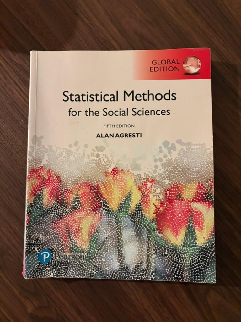 Statistical Methodes - Agresti, Ophalen of Verzenden, Zo goed als nieuw