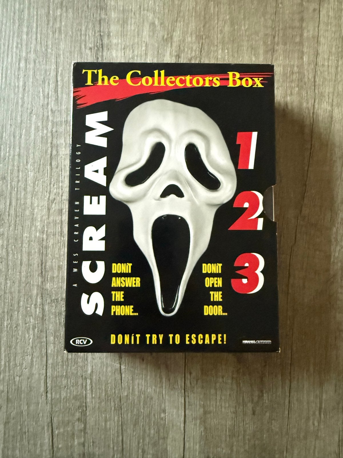 Scream The Collectors Box - A Wes Craven Trilogy DVD, Horror, Vanaf 16 jaar, Nederlands, Ophalen of Verzenden
