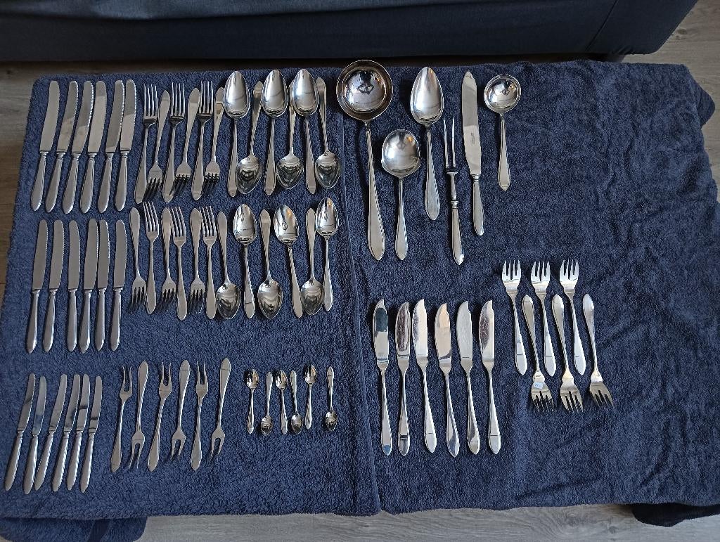 Bestek Zilmeta, Ophalen of Verzenden, Gebruikt, Rvs of Chroom