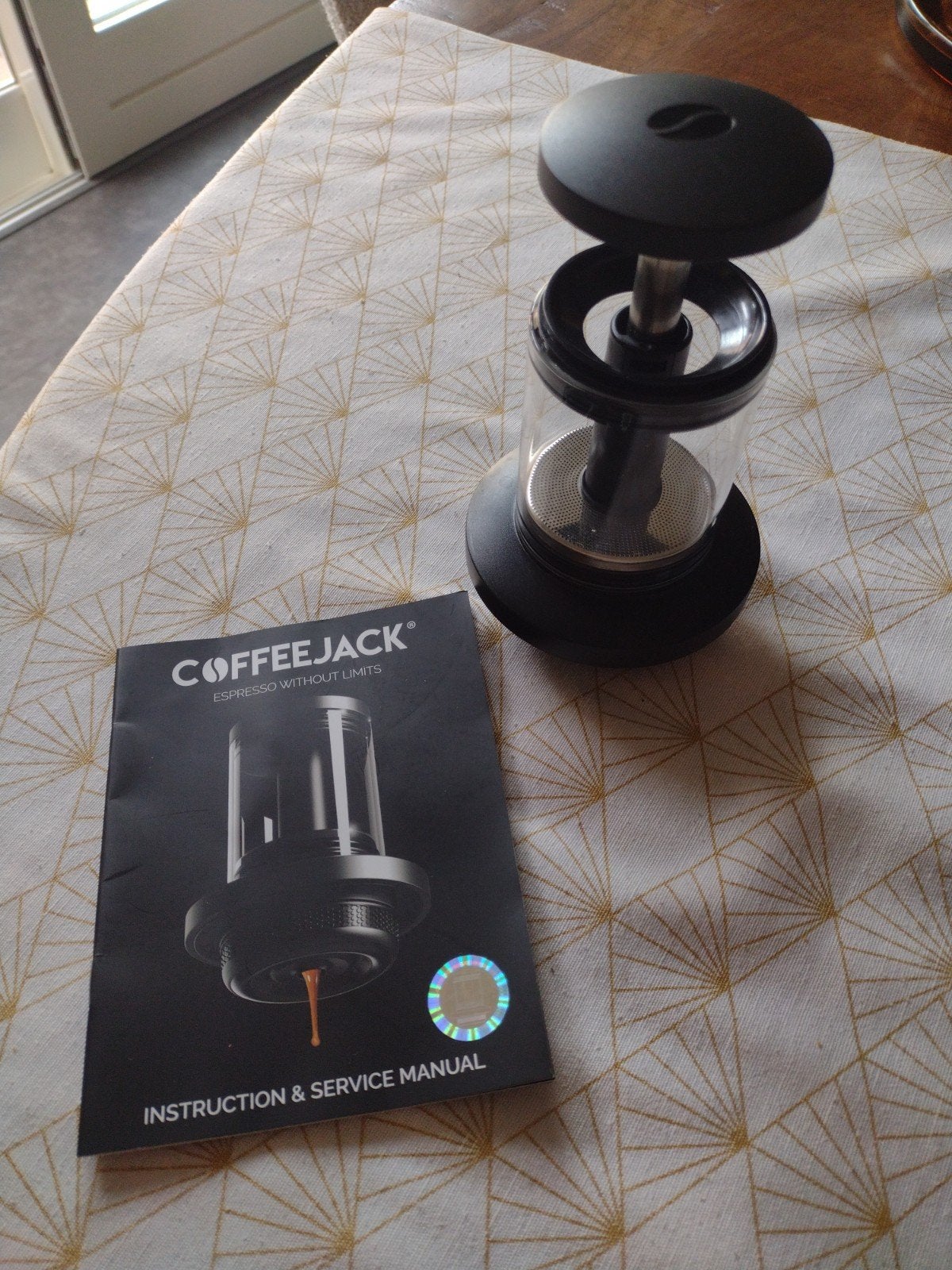 Coffeejack Draagbaar Espresso Apparaat - Nieuw, Witgoed en Apparatuur, Espresso apparaat, Nieuw, Gemalen koffie, Ophalen of Verzenden