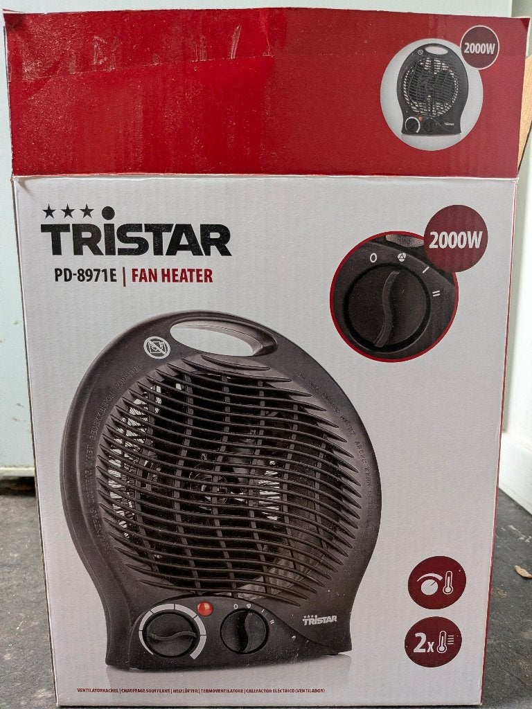 Fan, Zwart, Overige materialen, Overige stijlen, Nieuw