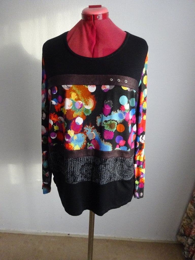 Pause Cafe top-shirt mt 46, Kleding | Dames, Maat 46/48 (XL) of groter, Zo goed als nieuw, Lange mouw, Pause Cafe